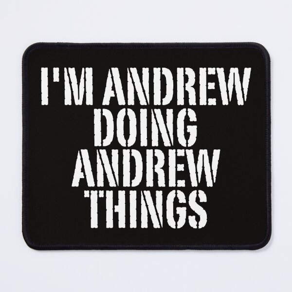 Item preview, I'M ANDREW DOING ANDREW THINGS Shirt Funny Christmas Gift IdeaSILVIA designed and sold by WeirdlyRare.