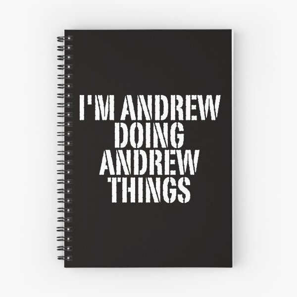 Item preview, I'M ANDREW DOING ANDREW THINGS Shirt Funny Christmas Gift IdeaSILVIA designed and sold by WeirdlyRare.