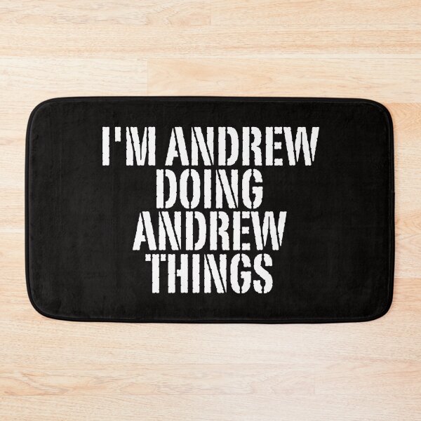 Item preview, I'M ANDREW DOING ANDREW THINGS Shirt Funny Christmas Gift IdeaSILVIA designed and sold by WeirdlyRare.