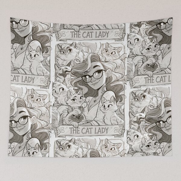 Item preview, The Cat Lady designed and sold by MendaciousMina.