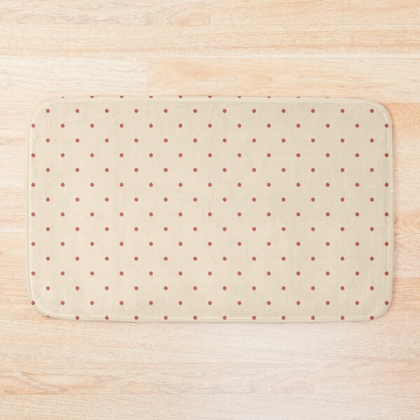 Item preview, Terracotta Polka Dots on Cream | Gift for Best Friend | Vintage Red Dots Cream Pattern | Gift for Her | Boho Terracotta Polka Dots | Gift for Students | Aesthetic Terracotta and Beige Pattern designed and sold by VivaFy.