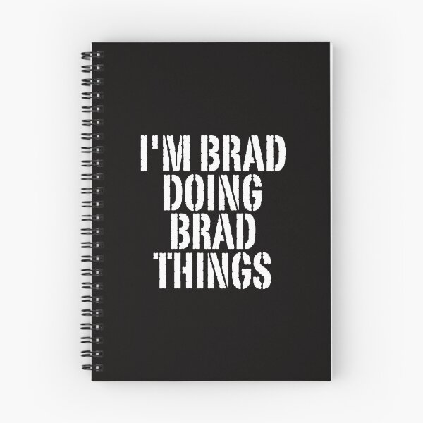 Item preview, I'M BRAD DOING BRAD THINGS Shirt Funny Christmas Gift Idea designed and sold by WeirdlyRare.