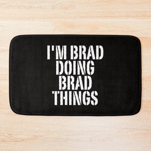 Item preview, I'M BRAD DOING BRAD THINGS Shirt Funny Christmas Gift Idea designed and sold by WeirdlyRare.