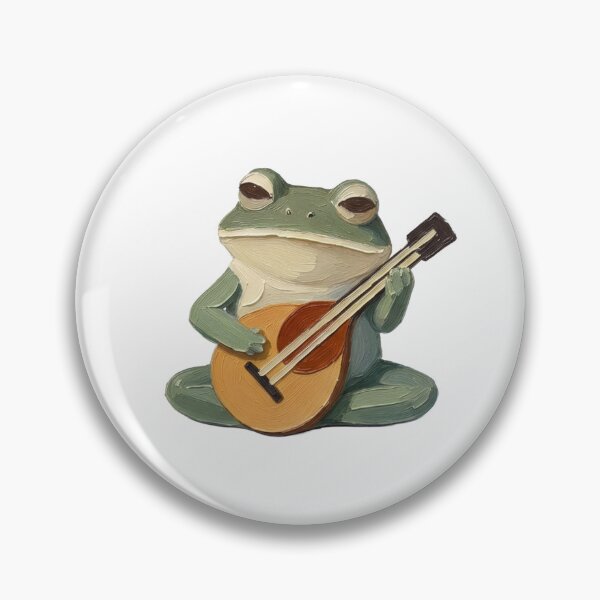 Item preview, guitar frog designed and sold by XollinArtz.