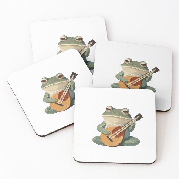 Item preview, guitar frog designed and sold by XollinArtz.