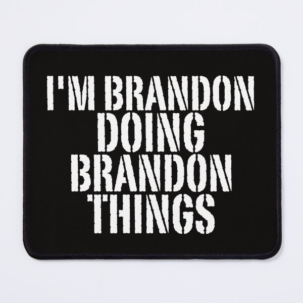 Item preview, I'M BRANDON DOING BRANDON THINGS Shirt Funny Christmas Gift Idea designed and sold by WeirdlyRare.