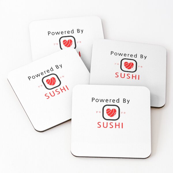 Item preview, Powered By Sushi designed and sold by Kal-El-Tees.