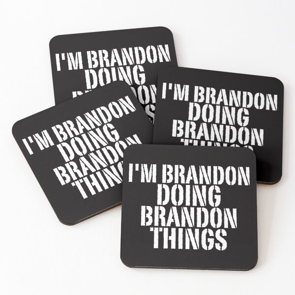 Item preview, I'M BRANDON DOING BRANDON THINGS Shirt Funny Christmas Gift Idea designed and sold by WeirdlyRare.