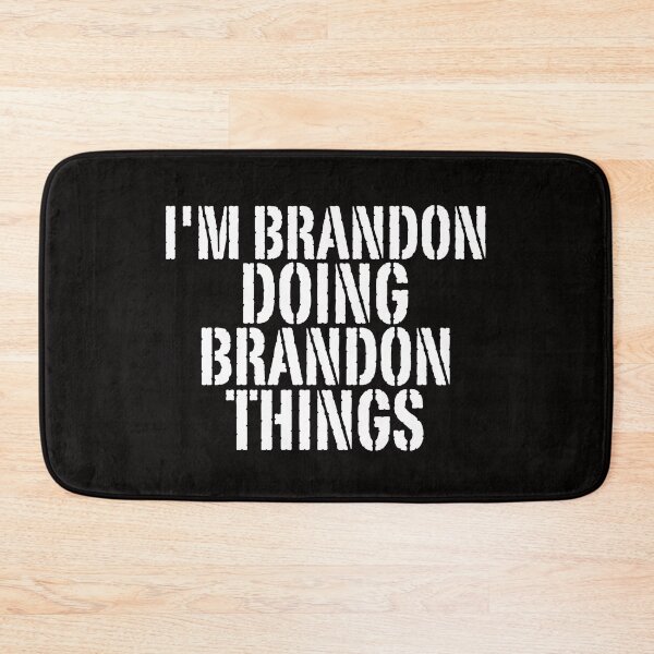 Item preview, I'M BRANDON DOING BRANDON THINGS Shirt Funny Christmas Gift Idea designed and sold by WeirdlyRare.