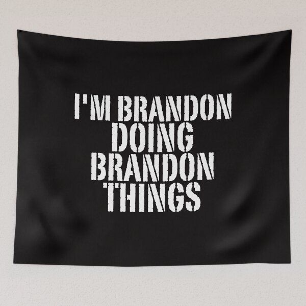 Item preview, I'M BRANDON DOING BRANDON THINGS Shirt Funny Christmas Gift Idea designed and sold by WeirdlyRare.