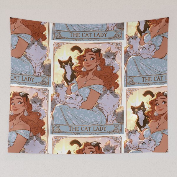 Item preview, The Cat Lady designed and sold by MendaciousMina.
