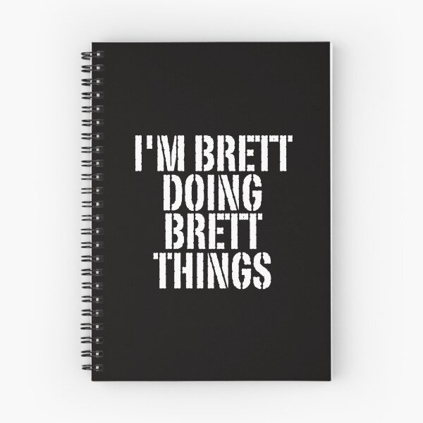 Item preview, I'M BRETT DOING BRETT THINGS Shirt Funny Christmas Gift Idea designed and sold by WeirdlyRare.