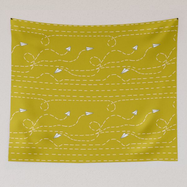 Item preview, Paper Planes -  Yellow and Pink designed and sold by MelnDesign.
