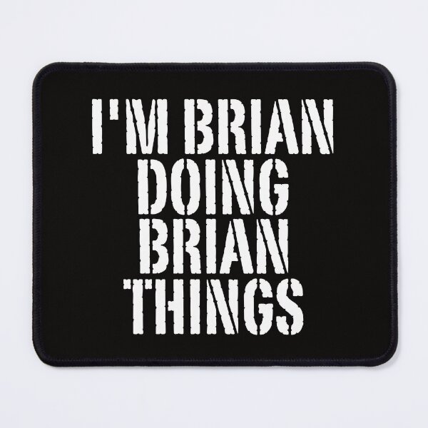 Item preview, I'M BRIAN DOING BRIAN THINGS Shirt Funny Christmas Gift Idea designed and sold by WeirdlyRare.