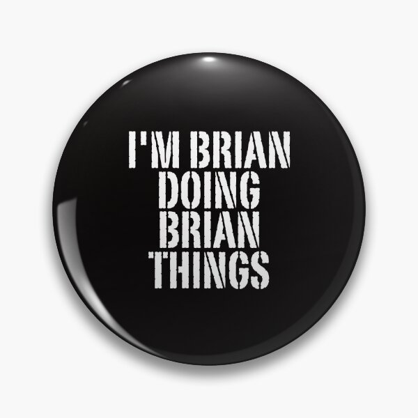 Item preview, I'M BRIAN DOING BRIAN THINGS Shirt Funny Christmas Gift Idea designed and sold by WeirdlyRare.