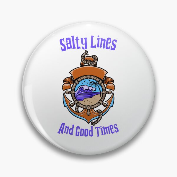Item preview, Salty lines and good times designed and sold by Kal-El-Tees.