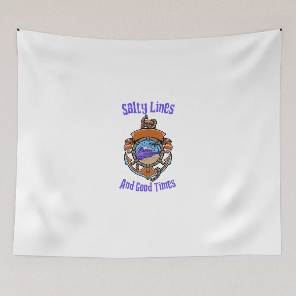 Item preview, Salty lines and good times designed and sold by Kal-El-Tees.