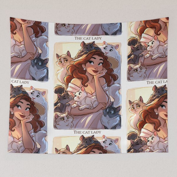 Item preview, The Cat Lady designed and sold by MendaciousMina.