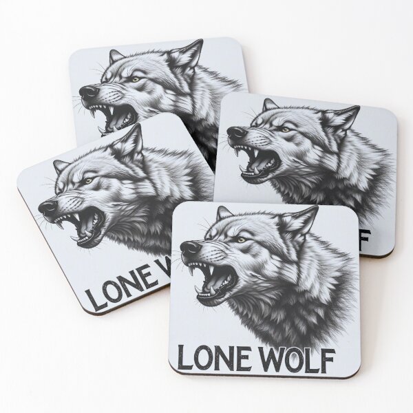Item preview, Silent Alpha Wolf Sketch – Hyper Realistic Pencil Wildlife Art designed and sold by Henrylifestyle2.