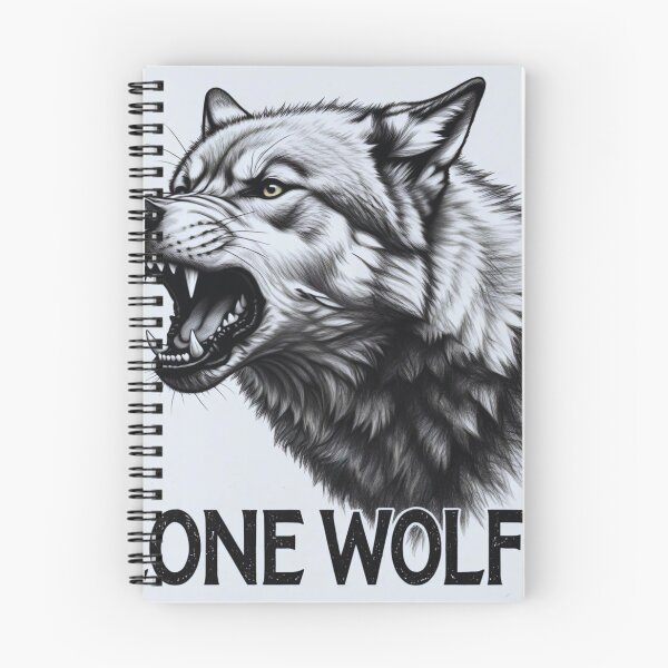 Item preview, Silent Alpha Wolf Sketch – Hyper Realistic Pencil Wildlife Art designed and sold by Henrylifestyle2.
