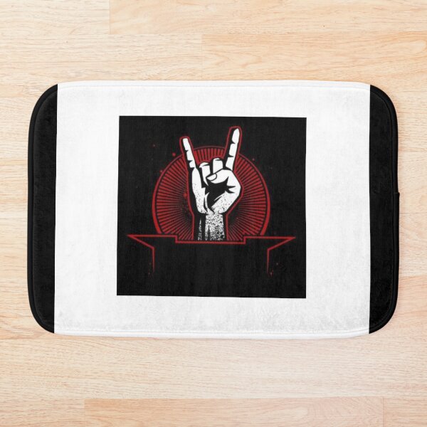 Aperçu de l'œuvre Rock and Roll Hand - Metal and Punk Style créée et vendue par AnyeloDesign.
