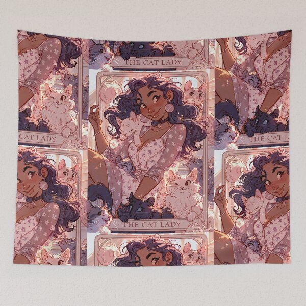 Item preview, The Cat Lady designed and sold by MendaciousMina.