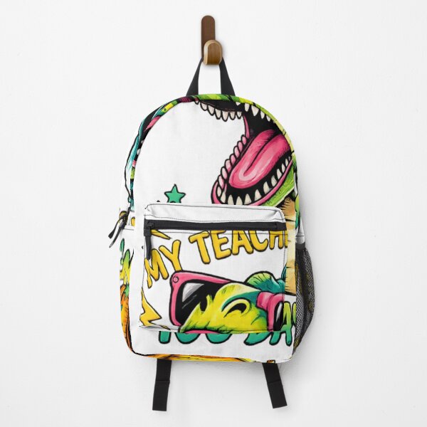 Item preview, Funny Dinosaur Teacher Survived 100 Days of Me designed and sold by AMIR PRO .