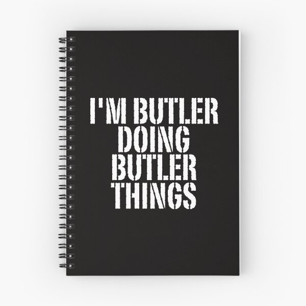 Item preview, I'M BUTLER DOING BUTLER THINGS Shirt Funny Christmas Gift IdeaSILVIA designed and sold by WeirdlyRare.
