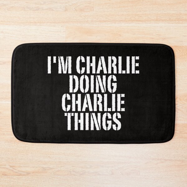 Item preview, I'M CHARLIE DOING CHARLIE THINGS Shirt Funny Christmas Gift Idea designed and sold by WeirdlyRare.