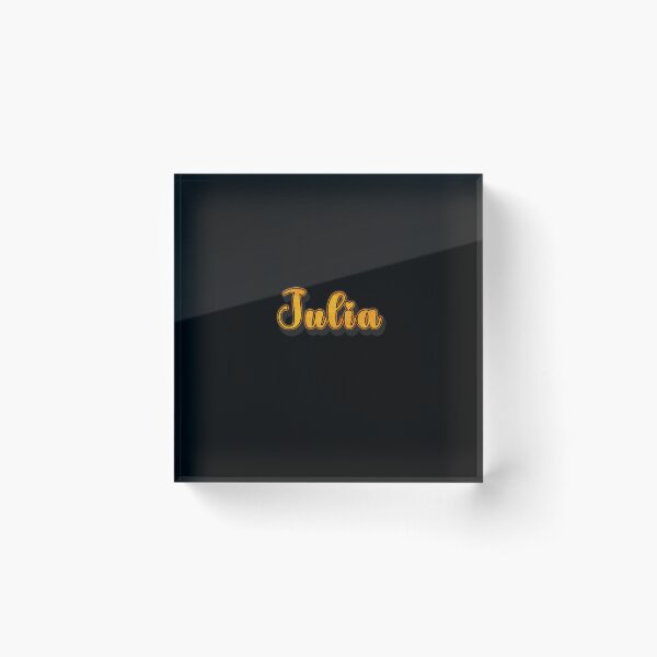 Item preview, Julia Personalized Name - Cool & Cute Custom Gift for Women and Girls designed and sold by Oussinc.