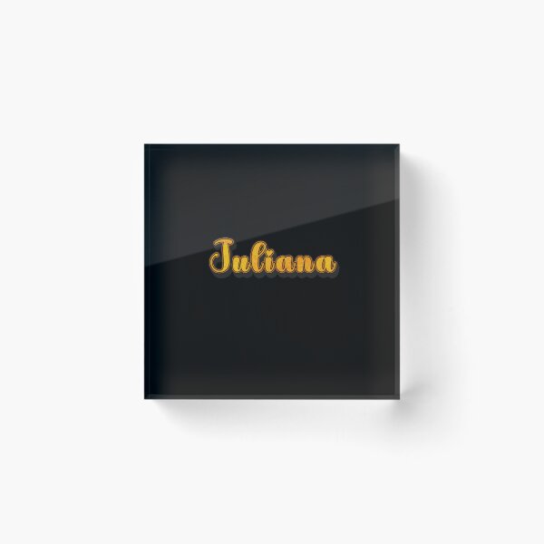 Item preview, Juliana Personalized Name - Cool & Cute Custom Gift for Women and Girls designed and sold by Oussinc.