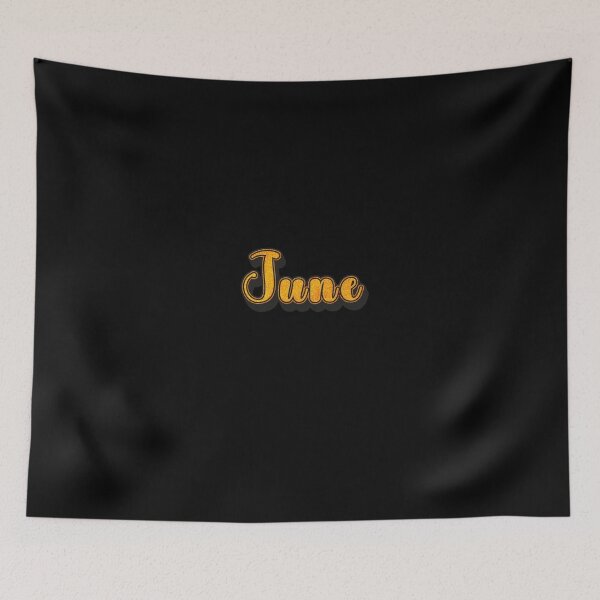 Item preview, June Personalized Name - Cool & Cute Custom Gift for Women and Girls designed and sold by Oussinc.
