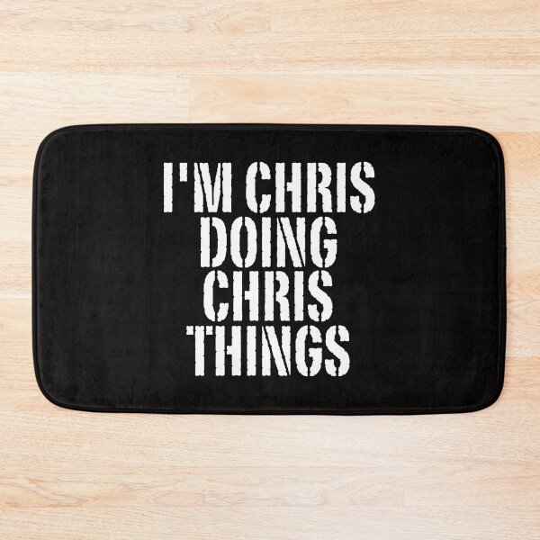 Item preview, I'M CHRIS DOING CHRIS THINGS Shirt Funny Christmas Gift Idea designed and sold by WeirdlyRare.