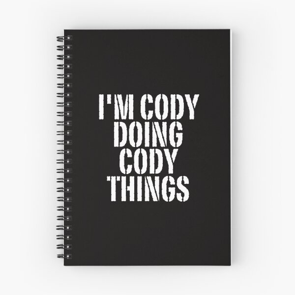 Item preview, I'M CODY DOING CODY THINGS Shirt Funny Christmas Gift Idea designed and sold by WeirdlyRare.