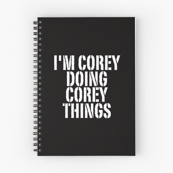 Item preview, I'M COREY DOING COREY THINGS Shirt Funny Christmas Gift Idea designed and sold by WeirdlyRare.