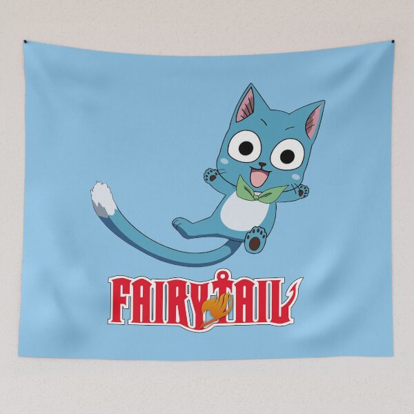 Item preview, Fairy Tail; Happy; Light Blue designed and sold by Marco Bottiglieri.