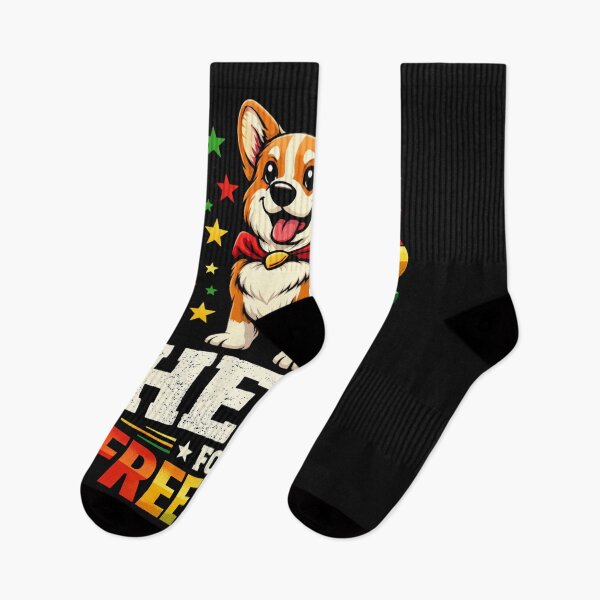 Item preview, Juneteenth Dog Lover Tee, Corgi Hero for Freedom Juneteenth Day T-Shirt, African American Pride Gift Shirt designed and sold by pipolabco.
