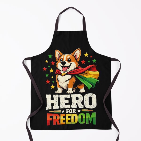 Item preview, Juneteenth Dog Lover Tee, Corgi Hero for Freedom Juneteenth Day T-Shirt, African American Pride Gift Shirt designed and sold by pipolabco.