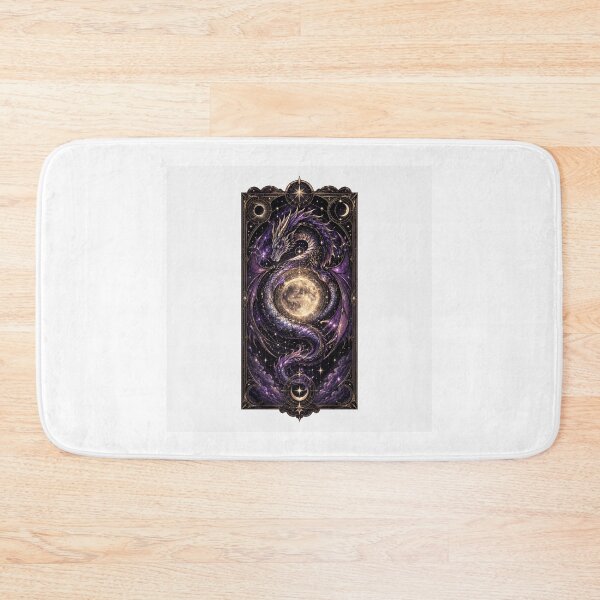 Item preview, Celestial Dragon Tarot Gothic Fantasy Moon Art designed and sold by AMICO77.