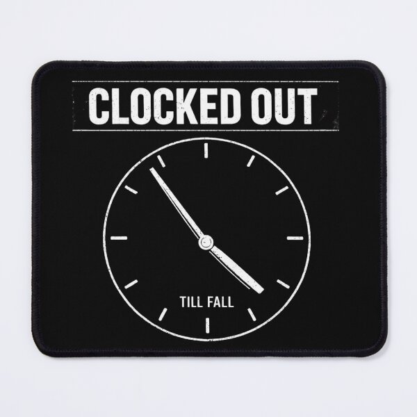 Item preview, Clocked Out Till Fall T-Shirt, Funny Teacher Vacation Gift, Summer Break Teacher Graphic Tee, Educator Off Duty Shirt designed and sold by pipolabco.