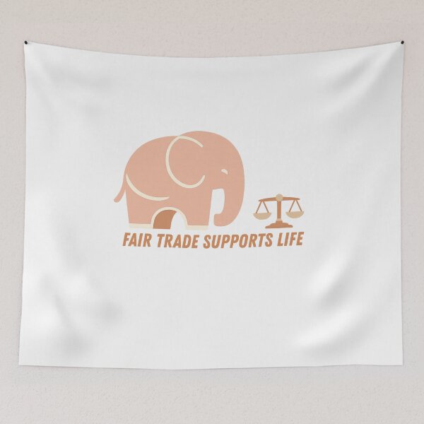 Item preview, Fair Trade Supports Life – Endangered Species designed and sold by LuveraxArt.