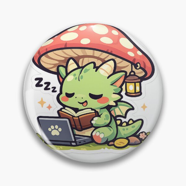 Item preview, Tiny Dragon’s Cozy Reading Time designed and sold by Rikkimaru07.