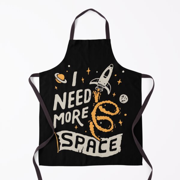 Item preview, I Need More Space - Retro Rocket Typography designed and sold by Ahmed-G-Designs.