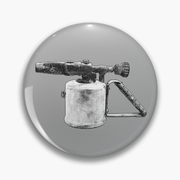 Item preview, Vintage Brass Blowtorch Industrial Age Tool designed and sold by Ghoul Enterprises.