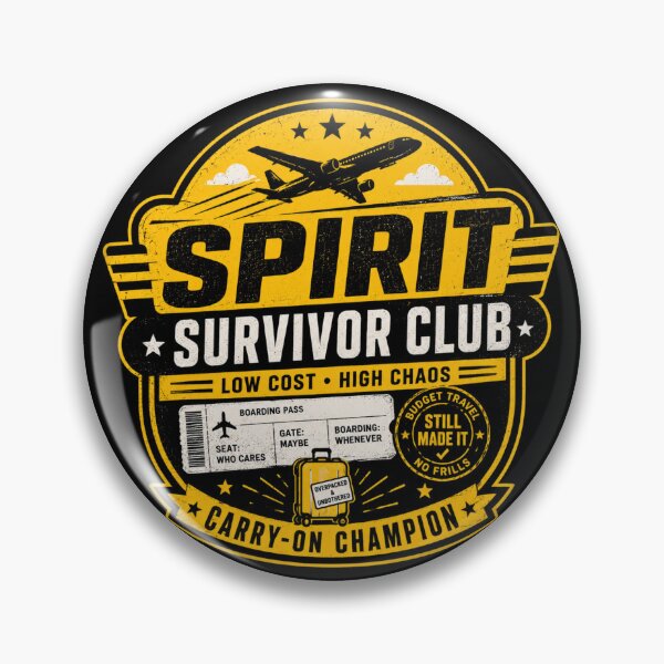 Item preview, Spirit Survivor Club Badge designed and sold by Kupeliemre.