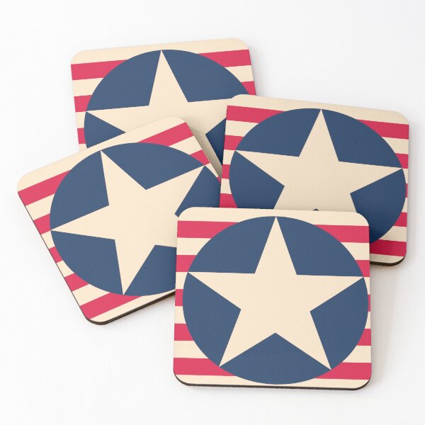 Item preview, Vintage Patriotic Star designed and sold by DelynCreates.