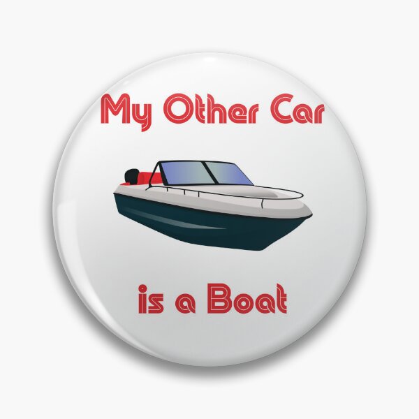 Artikelvorschau, Mein anderes Auto ist ein Boot – Lustiges T-Shirt zum Thema Bootfahren und Angeln entworfen und verkauft von WearFine.