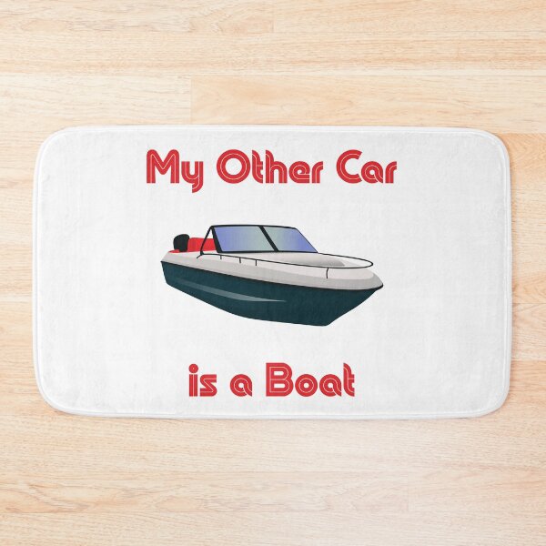 Artikelvorschau, Mein anderes Auto ist ein Boot – Lustiges T-Shirt zum Thema Bootfahren und Angeln entworfen und verkauft von WearFine.