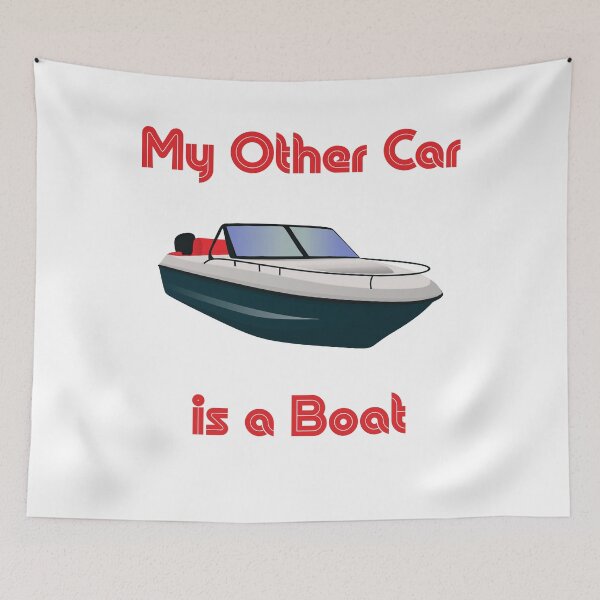 Item preview, My Other Car Is A Boat Funny Boating Fishing T-Shirt designed and sold by WearFine.