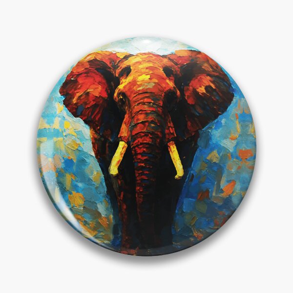 Item preview, Majestic Tusks Sunset Palette Knife designed and sold by RamyGallery.